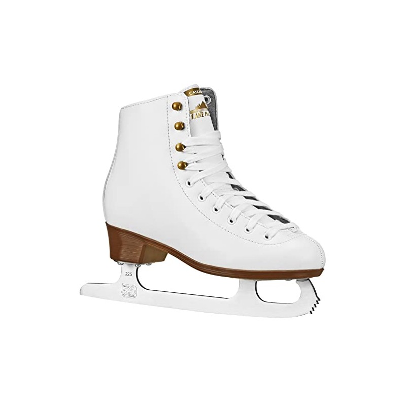 Lake Placid Cascade Women's Figure Ice Skate White Size 8