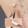 TRkin 毛抜き 先斜めで ピンセット がっちりキャッチ 精密 眉毛抜き 鼻毛 ヒゲ とげぬき
