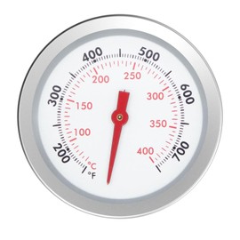 67088 67731 Grill Thermometer for Weber Genesis 300, Genesis II & Summit Series Grill, Genesis E/S 310 330 Temperature Display, Medium Mount, 6 cm Diameter, Thermostat Replacement for Weber, 200-700°F