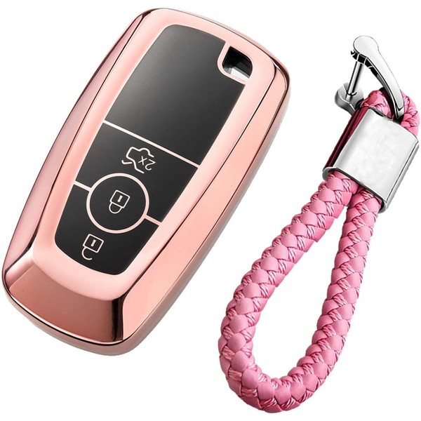 M.JVisun Soft TPU Case Key Fob Cover For Ford Bronco