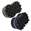 Zuzer Hair Brush Sponge, 2 Pieces Curl Sponge Curls Curler