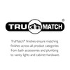 Design House Millbridge Towel Ring, Concealed Screws, Standard Wall Mount,