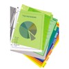 Avery 11901 Insertable Big Tab Plastic Dividers, Letter, Multicolor, 8-Tab