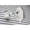 iMBAPrice IMBA-8141 White Vertical Siding Lamp Mounting Kit with Built-in
