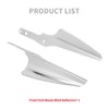 HDBUBALUS Front Fork Mount Wind Deflectors Compatible with 1995-2023 Harley