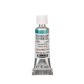 Schmincke Horadam 989 Lagoon Blue (0.1 fl oz (5 ml) by Yuko Nagayama (Yuko Nagayama)