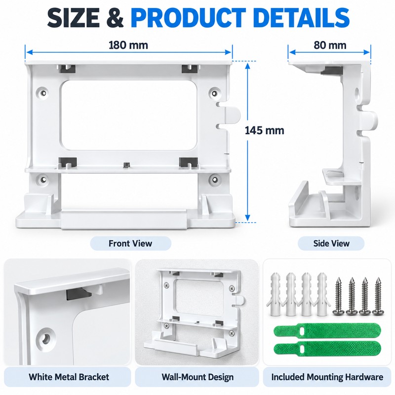 Wall Mount Bracket for Starlink Gen 3 V4 Router –