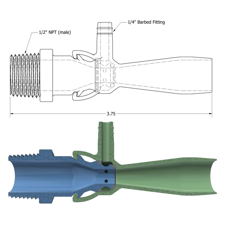 Infusinator Aeration Venturi Nozzle - 3 Pack