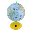 8in Colorful Lighting Tellurion World Globe 360 Degree Rotation Built
