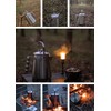 CAMPING MOON SW-6 Bonfire Kettle, Direct Fire, Fire Place Kettle,