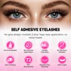 Self Adhesive Lash Clusters 156Pcs No Glue Needed Eyelash Clusters