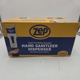 ZEP Hand Sanitizer Dispenser Tabletop And Adboard TFHSU-3 2500PL Touch-Free