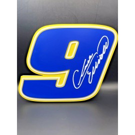 Chase Elliott 9 Logo Sign Display | 3D Wall Desk Shelf Art
