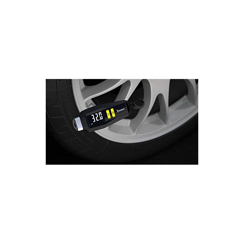 Michelin 12290B Digital Tyre Pressure Gauge With Key Ring