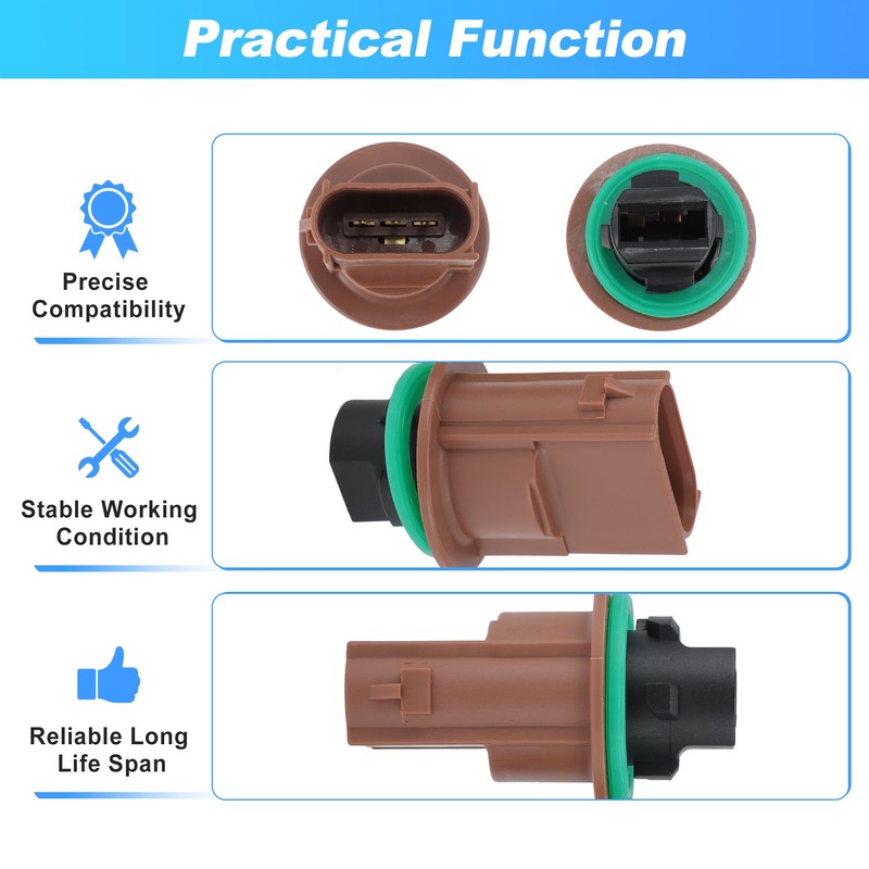 INFINAUTO 2pcs Turn Signal Socket Connector Kit for Jeep Grand