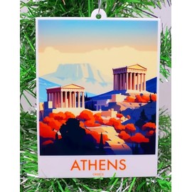 Generic Athens Greece Ornament
