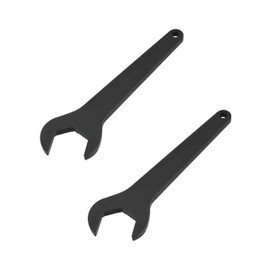 Rifatrio 30mm Service Wrench/Mechanics Wrench, Longest Lasting Wrenches Available With Thin Forged Design and Satin Finish 30 ° Opening Design (2 pcs)