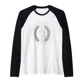 Funny Knee Replacement Recovery Accessories Raglan Baseball Tee