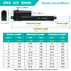 JQDML 24V 2 Inch Stroke Linear Actuator Heavy Duty 660lbs/3000N