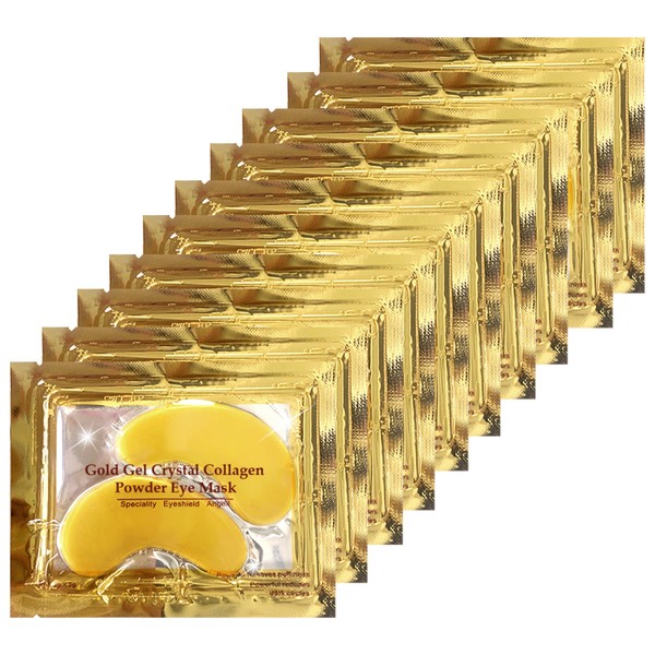 Ruzzut Under Eye Patches - 30 Pairs 24K Gold Collagen