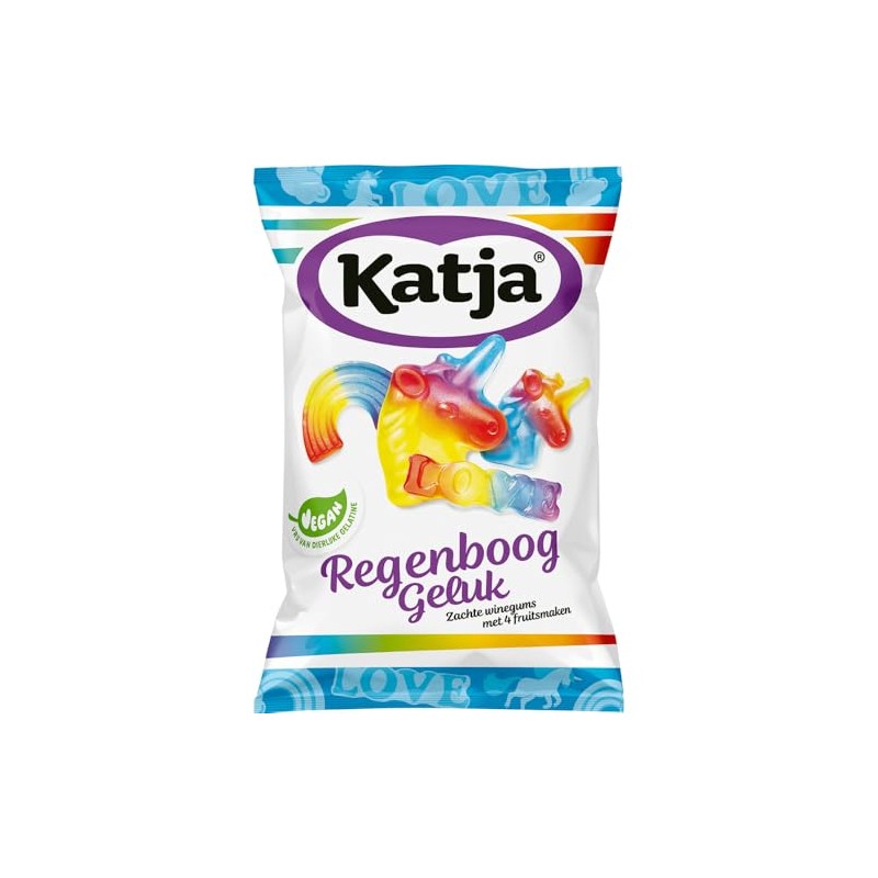 Katja Regenboog Geluk I Soft Sweet Fruit flavored Gummy Candy
