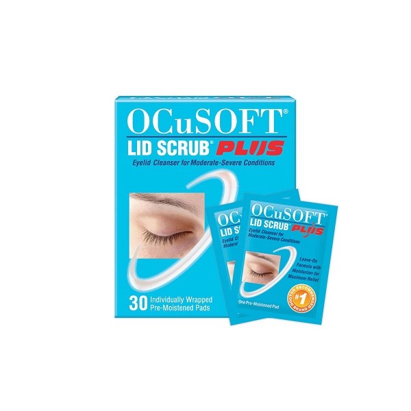 OCuSOFT Lid Scrub Plus Pre-Moistened Pads 30pcs