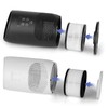 Slevoo Air Purifier Filter Replacement for BS-03, 3-in-1 HEPA Air