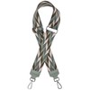 Caspar BSG04 Wide Leather/Textile Shoulder Strap with Silver Carabiner for