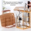 Cutting Board Rack Chopping Board Organizer Stand Holder Multi Purpose