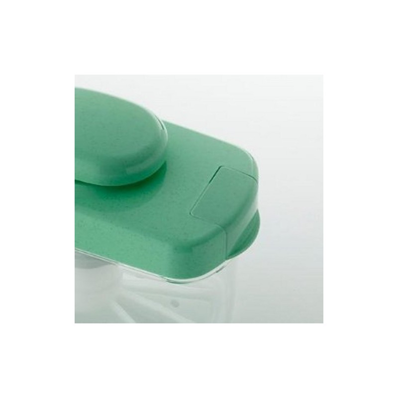 Squirrel S-10 Instant Pickle Container, Square, Green, 28.3 fl oz