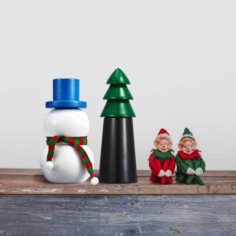 MAITTON Wooden Salt and Pepper Grinders Set - Manual Pepper