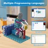 ICreateRobot Coding Robot Kit, 10-in-1 BBC Micro:bit Robotics Invertor Kit,