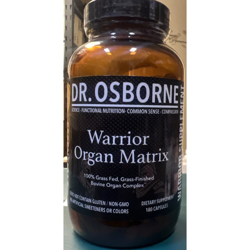 Ultra Dr. Osborne Warrior Organ Matrix - 180 Capsules -