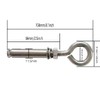 AIVOOF Concrete Eye Bolt,2 Pack M8 Stainless Steel Expansion Screws