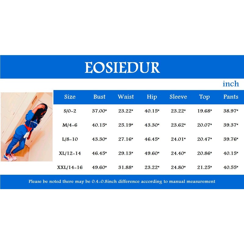 EOSIEDUR - Conjunto de 2 piezas para mujer, ligero, cortavientos,