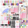Acrylic Nail Kit for Beginners with Everything Drill and Light