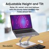 MENDELEEV STYLE Silver Laptop Stand for Desk with 360 Rotating