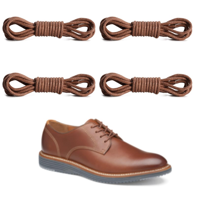 UamGlsob 2 Pairs Dress Shoelaces for Johnston and Murphy Men