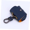 jojofuny 3pcs Protective Case Cover for Wireless Earphone Leather Bag