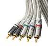 Skywalker Hq Premium 6ft 5-RCA Cable Component Video & Audio