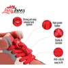 LAZY LACES ™ Flat Elastic No Tie Lock Shoelaces for