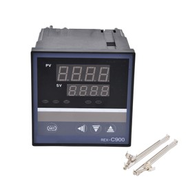 Temperature Controller Intelligent Digital PID Thermostat Meter K Type Thermocouple AC220V