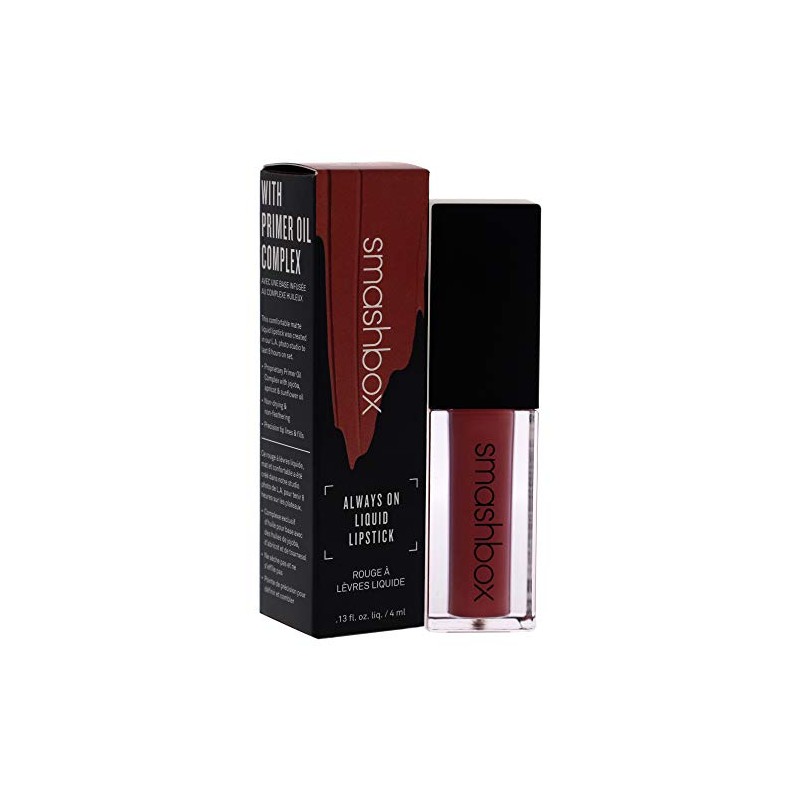 Smashbox Always On Liquid Lipstick, Stepping Out, 0.13 Fluid Ounce