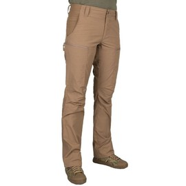 LA Police Gear LAPG Women's BFE Stretch Tactical Cargo Pants, Mid Rise, Slim Fit, Lightweight Tac Pants for Women, Coyote, 12