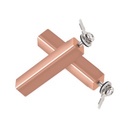 XYgdhqpt Swimming Pool Copper Electrodes Compatible with Perma Salt Chamber,Replacement electrodes(0.5IN by 0.5IN by 2.5IN)