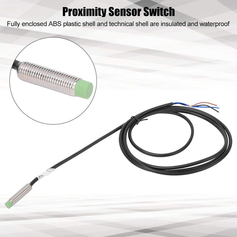 PR08-2DN Inductive Proximity Switch, DC10-30V 2mm φ8mm 3-Wire NPN NO
