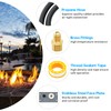 briidea Propane Fire Pit Hose Kit, All-in-One Fire Pit Ignition