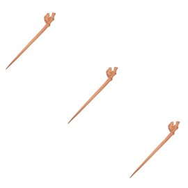 FOMIYES Pcs Classical Wood Hair Fork Rabbit Hair Stick for Hanfu Hairpin Elegant Decorative