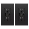 Smart-us 2pack 4.8A USB C Outlet with Power Delivery Duplex
