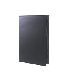 MIGUEL PETACAS | Carpeta de Piel Color Negro | Compartimento Tamaño Oficio | Organizador de Documentos | Elegante y Duradera | Ideal para Negocios, Reuniones y Oficinas | Alta Calidad